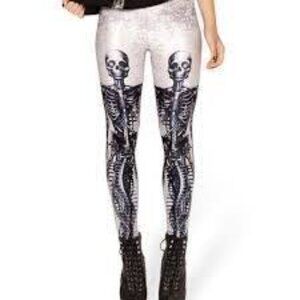 NWOT Skeleton leggings